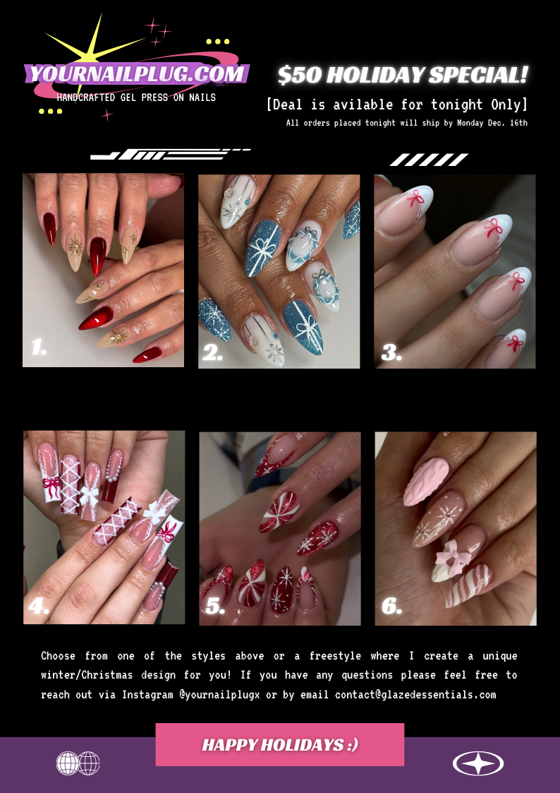 HOLIDAY NAIL SPECIAL